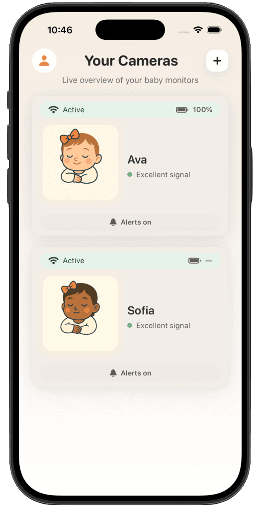 Live Baby Monitoring